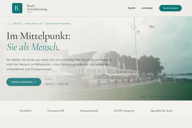 Brech Steuerberatungsgesellschaft mbH – neue Website