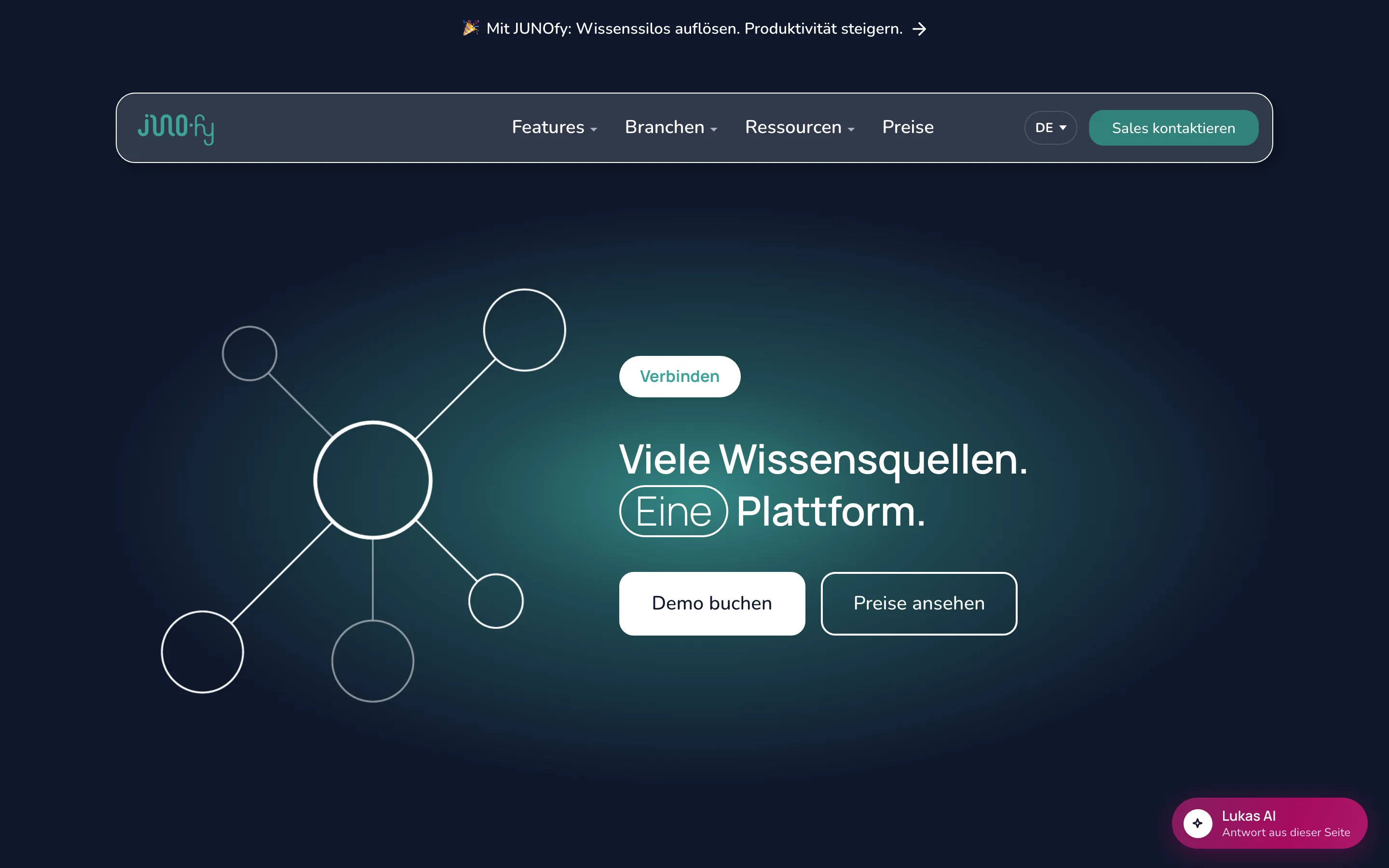 JUNOfy – Website
